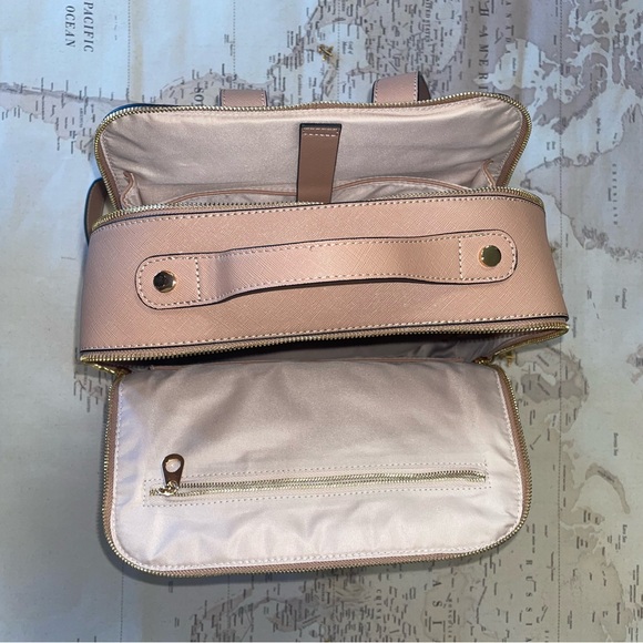 Calpak Kaya 15 inch Laptop Backpack in Caramel. - Picture 8 of 12